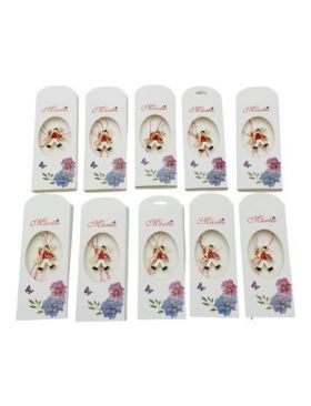 Set 20 Brose Martisor, ambalaj specific, Cosar Norocos, model 2024, 14×5cm, en-gros