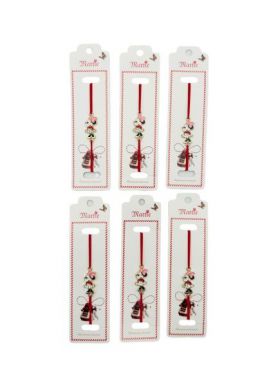 Set En-gros 24 de Bratari Martisor, Soricica Dragalasa, snur rosu elastic, model 2024