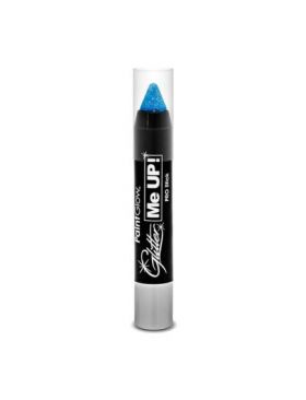 Creion cu sclipici, pentru fata si corp -UV reactiv - Ice Blue Glitter me Up! Paint Glow Engros