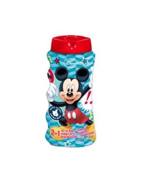 Gel de dus si Sampon 2 in 1, Mickey Mouse, 475 ml Engros