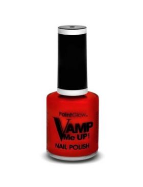 Lac de unghii Vamp Me Up! Paint Glow, rosu, 12 ml Engros