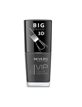 Lac de unghii Vip, 3D, Revers, gri, mat, 12 ml, Nr 005 - inchis Engros