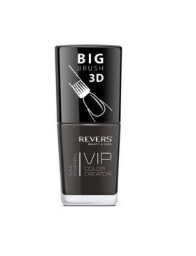 Lac de unghii Vip, 3D, Revers, negru, 12 ml, Nr 004 - mat Engros