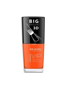 Lac de unghii Vip, 3D, Revers, portocaliu, mat, 12 ml, Nr 065 Engros