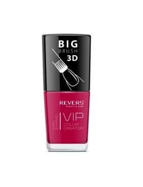 Lac de unghii Vip, 3D, Revers, rosu, 12 ml, Nr 015 - mat Engros