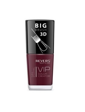 Lac de unghii Vip, 3D, Revers, visiniu, mat, 12 ml, Nr 012 Engros