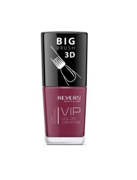 Lac de unghii Vip, 3D, Revers, visiniu, mat, 12 ml, Nr 013 Engros