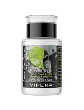 Apa micelara naturala, pentru ten, ochi si buze, Vipera, 175ml Engros