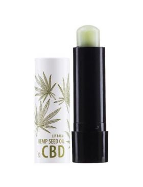 Balsam de buze hrănitor cu ulei natural de cânepă cu CBD, Revers, vegan,4g Engros