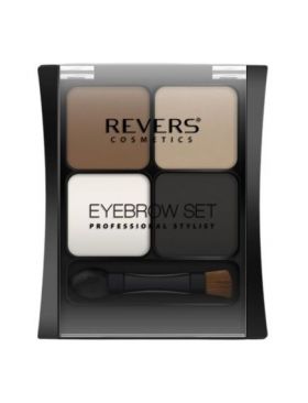 Kit fard de sprancene cu 4 culori, Professional Stylist, Revers, Nr.3 Engros