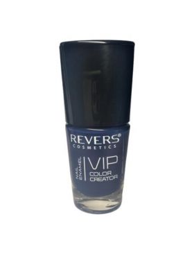 Lac de unghii Vip, 3D, Revers, albastru inchis, mat, 12 ml, Nr 106 Engros