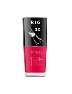 Lac de unghii Vip, 3D, Revers, rosu, 12 ml, Nr 112 - mat Engros