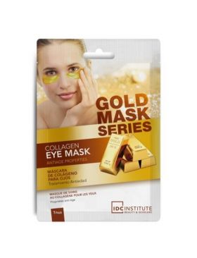 Masca pentru ochi cu efect de stralucire si anti-imbatranire Gold Collagen IDC Institute 3420, 8 g Engros