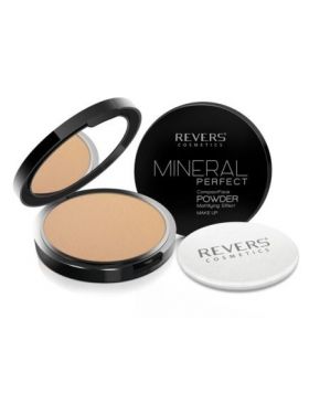 Pudra pentru fata, Compacta, Mineral Perfect, Revers, 02 Engros