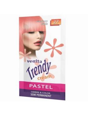 Sampon Colorant si Nuantator, Trendy Cream, Venita, NR.27 - Flamingo Flash, 35g Engros