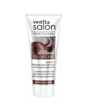 Sampon pentru Revitalizarea Culorii, Dark and Brown, efect de inchidere a nuantei parului, Venita, 200ml Engros