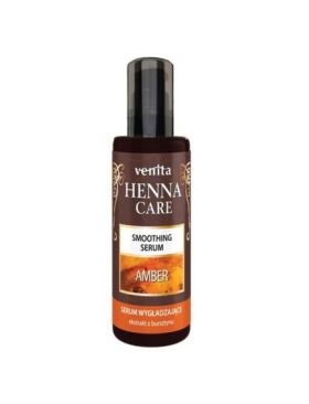 Ser pentru par, fortifiant, cu efect de netezire, Henna Care, Venita, cu chihlimbar, 50ml Engros