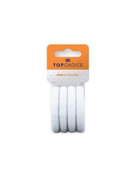 Set 4 bucati Elastic de par Top Choice, pentru scoala, TC22579 Engros