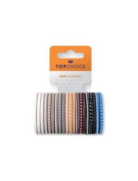 Set de 20 de bucati elastic de par Top Choice TC22289 Engros