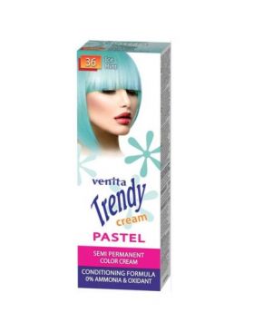 Vopsea de par semipermanenta, Trendy Cream Pastel, Venita, Nr. 36, Ice mint Engros