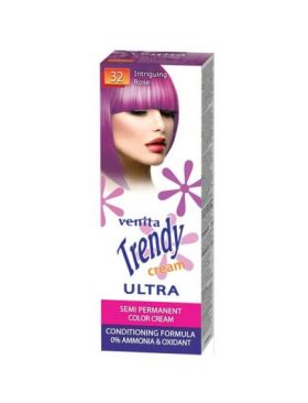 Vopsea de par semipermanenta, Trendy Cream Ultra, Venita, Nr. 32, Intriguing rose Engros