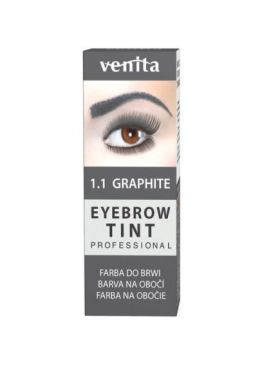 Vopsea de sprancene Professional, Pulbere Henna, Graphite, 1.1, Venita, 5gr + 5gr Engros