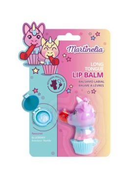 Balsam de buze cu aroma de capsuni Unicorn Tongue, pentru copii, Martinelia, 79001BLA Engros