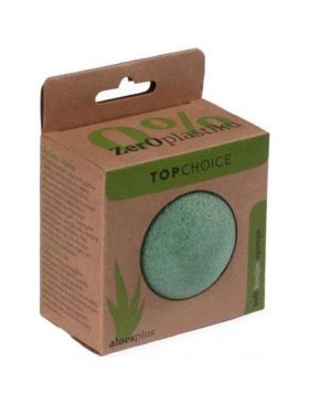 Burete Konjac pentru curatarea tenului pe baza de aloe, 0% plastic Top Choice 37269 Engros