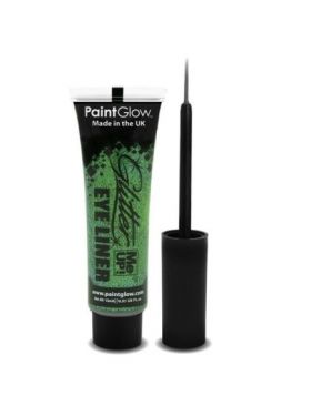 Eyeliner sclipici, Paint Glow, verde Engros