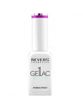 Lac de unghii Gellac 1 Step, Hybrid Effect, Non UV, Revers, 50 Violet neon, 10 ml Engros