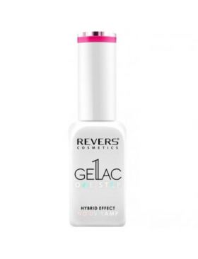 Lac de unghii Gellac 1 Step, Hybrid Effect, Non UV, Revers, 51 Roz neon, 10 ml Engros