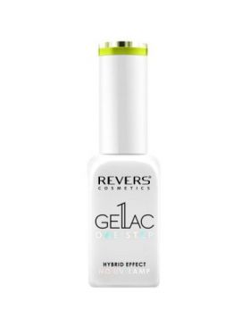 Lac de unghii Gellac 1 Step, Hybrid Effect, Non UV, Revers, 56 Galben Neon, 10 ml Engros