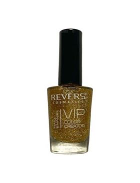 Lac de unghii Vip, 3D, Revers, sclipici auriu, 12 ml, Nr 231 Engros