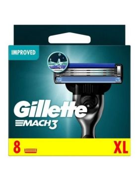 Rezerve aparat de ras engros Gillette Mach3, 8 buc/pachet