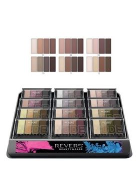 Set 12 bucati fard de pleoape Gallant, Nude Collection, Matte Engros