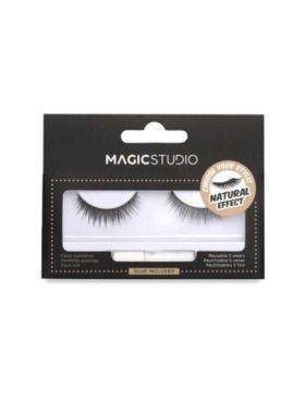 Set 2 gene vegane Faux Mink Magic Studio 10010, Natural Effect, negre Engros