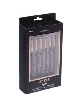 Set 6 pensule machiaj ochi si borseta Style Eyes Top Choice 38334 Engros