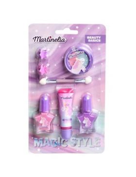 Set 7 accesorii cosmetice Little Unicorn Beauty Basics Martinelia 11955 Engros