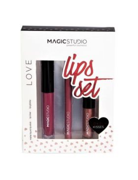 Set gloss buze Love lips Magic Studio 50568 Engros