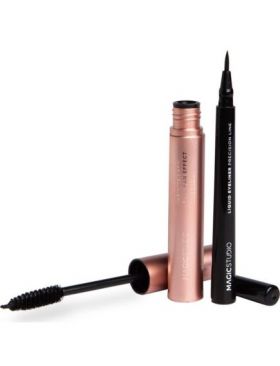 Set pentru machiaj Shaky, Eyeliner de precizie si Mascara Infinity Lash, Magic Studio Engros