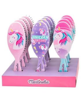 Set 12 perii de par pentru fetite roz Unicorn Dreams Martinelia 20291R Engros