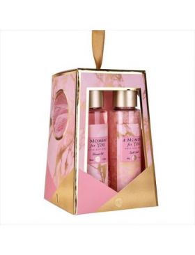 Set 3 produse de baie cu aroma de trandafiri Moment for You, Accentra 6055856, 125 ml Engros