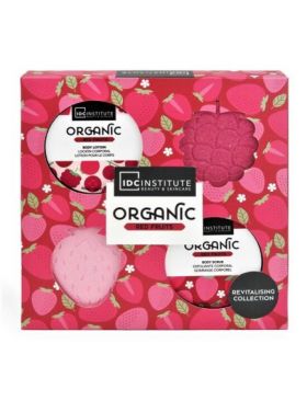 Set 4 produse cosmetice Organic Red Fruit IDC Institute 42122, 220 ml Engros