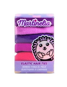 Set 5 elastice pentru par Martinelia 3011w, mov Engros