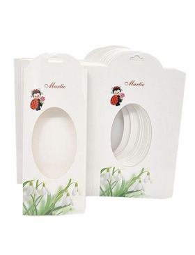 Carton martisor engros pentru brose set 100/buc (5 x 13 x 0.8)