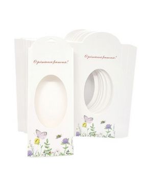 Carton martisor engros pentru brose set 100/buc (5 x 13 x 0.8)