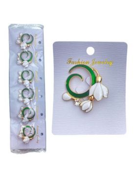 Set brose engros 12/buc "Ghiocel" 36mm