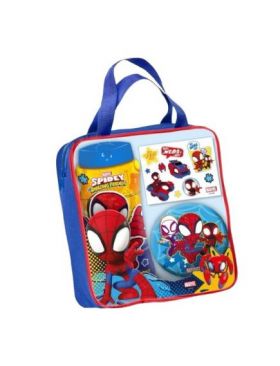 Set de baie Spidey, 2555, cu gel de dus, burete si tatuaje temporare Engros