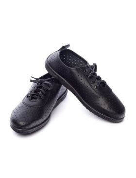 Pantofi sport piele Tellus 72-05, Negru, Engros
