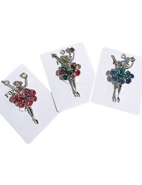 Set engros 12/buc brose elegante "Balerina"